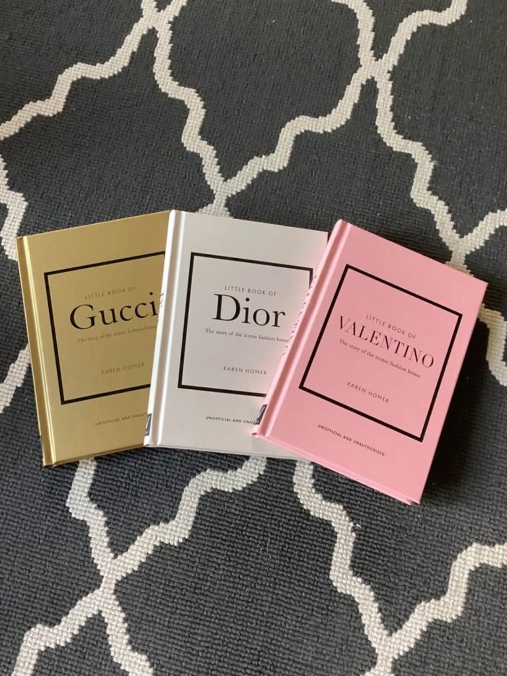 Little Book of Valentino, Gucci, and Dior